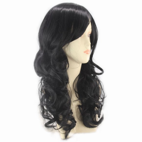 Black big wavy wig - Picture 2 of 4